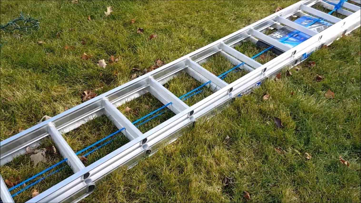 giant ladder on the ground